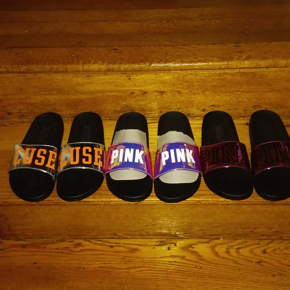 Pink Slide Sandals - Picture 9 of 9